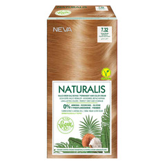 Крем-краска для волос Naturalis Vegan Стойкая 7.32 Медово-коричневый