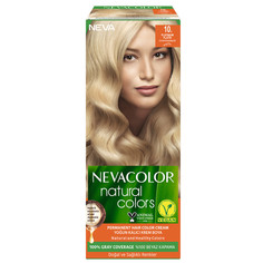Крем-краска для волос Nevacolor Natural Colors Стойкая 10. Platinum Платиновый