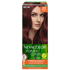 Крем-краска для волос Nevacolor Natural Colors Стойкая 6.66 Магическое красное дерево