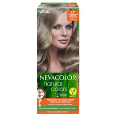Крем-краска для волос Nevacolor Natural Colors 9.11 Очень светлый блонд интенсивно пепельн