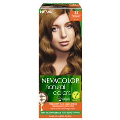 Крем-краска для волос Nevacolor Natural Colors Стойкая 8.3 Golden blonde Золотистый блонд