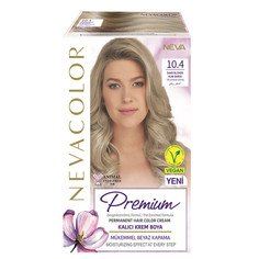 Крем краска для волос Nevacolor Premium стойкая 10.4 Песочный блонд