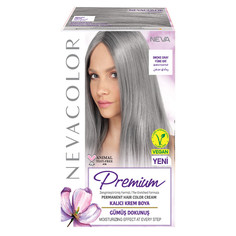 Крем краска для волос Nevacolor Premium стойкая Дымчато-серый