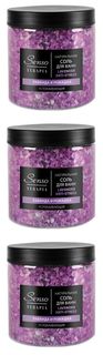 Соль для ванн SensoTerapia Lavender Anti-stress Успокаивающая, 560 г, 3шт