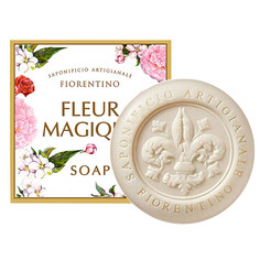 Мыло туалетное Новая заря магический цветок (fleur magique) в футляре 100г