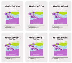 Тканевая маска L.Sanic с пантенолом восстанавливающая 25 мл 6 шт L’Sanic