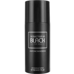 Black Seduction Дезодорант-спрей (spray) 150мл Antonio Banderas