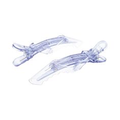 Dewal Зажим для волос крокодил CL2601, пластик, разноцветный, 11 см, 2 шт., (2шт.)