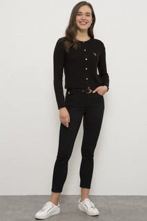 Брюки женские U.S. POLO Assn. G082GL0780TINARELLA20K черные 50 RU