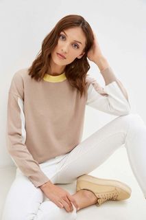 Джемпер женский Baon бежевый