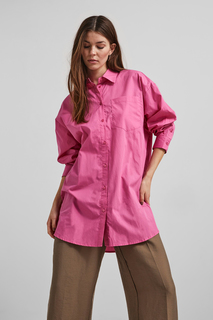 Рубашка женская Y.A.S 26027025 розовая M