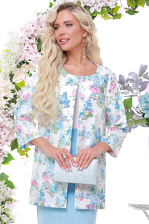 Жакет женский DSTrend Новые впечатления разноцветный 48 RU