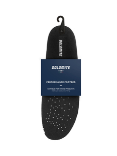 Стельки унисекс Dolomite Dol Performance Footbed черные 8 UK