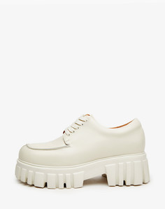 Полуботинки женские Mascotte 234-224913 белые 39 RU