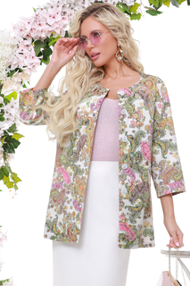 Жакет женский DSTrend Новые впечатления разноцветный 48 RU