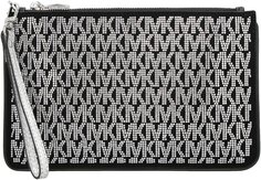 Сумка женская Michael Kors 34F2ST9W3S, черно-серый