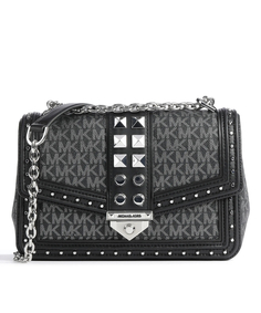Сумка женская Michael Kors 30F2S1SL7V, черно-серый
