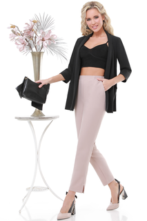 Брюки женские DSTrend Отличное решение коричневые 54 RU