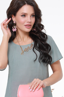 Блуза женская DSTrend 178 зеленая 46 RU