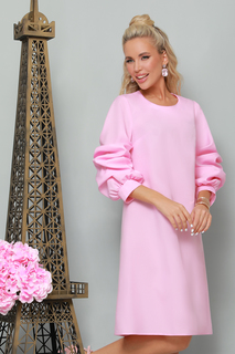 Платье женское DSTrend Обыкновенное чудо розовое 44 RU