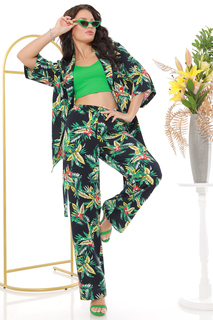 Костюм женский DSTrend Самый писк разноцветный 52 RU