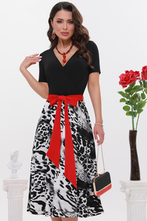 Платье женское DSTrend 103 черное 44 RU