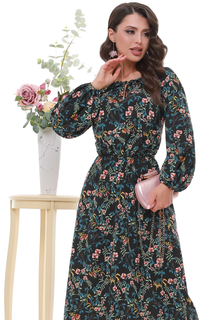 Платье женское DSTrend 122 черное 44 RU