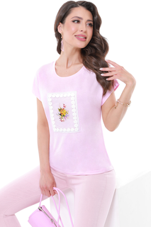 Футболка женская DSTrend 235 розовая 52 RU