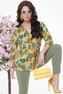 Блуза женская DSTrend Кэтрин разноцветная 44 RU