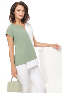 Блуза женская DSTrend 153 зеленая 50 RU