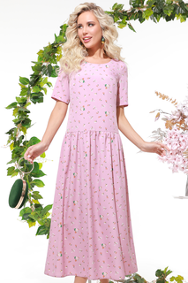 Платье женское DSTrend 2 розовое 54 RU