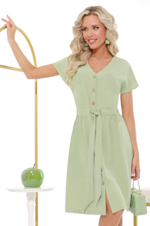 Платье женское DSTrend Платье мечты зеленое 50 RU