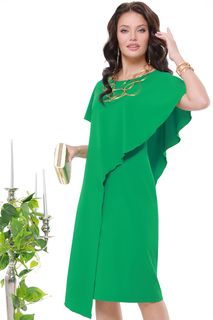 Платье женское DSTrend Феерическое преображение зеленое 44 RU