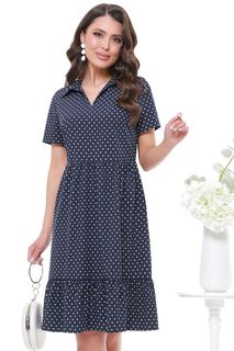 Платье женское DSTrend 212 синее 46 RU