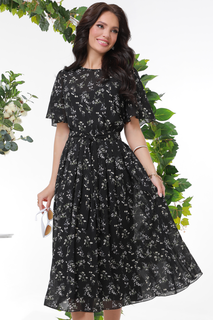 Платье женское DSTrend 67 черное 56 RU