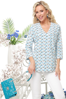 Блуза женская DSTrend Кэтрин белая 46 RU