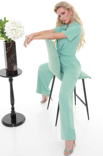 Костюм женский DSTrend 221 зеленый 50 RU