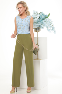 Костюм женский DSTrend Летняя сессия синий 52 RU