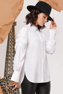 Рубашка женская DSTrend 269 белая 50 RU