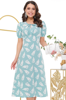 Платье женское DSTrend Триумф лета синее 48 RU