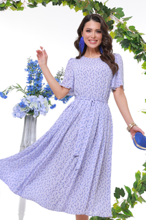 Платье женское DSTrend 67 фиолетовое 50 RU