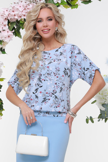 Костюм женский DSTrend Уникальный дуэт синий 56 RU