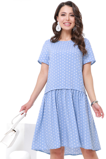 Платье женское DSTrend 63 синее 48 RU