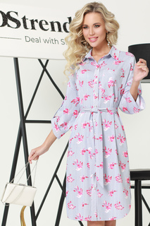 Платье женское DSTrend Только лучшее синее 44 RU