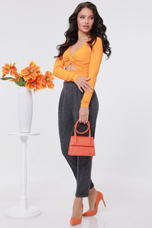 Брюки женские DSTrend Жажда перемен синие 44 RU