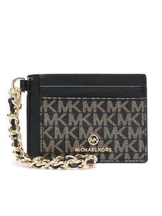 Визитница женская Michael Kors 34F2GT9D5O, черно-желтый