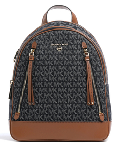 Рюкзак женский Michael Kors 30F2GBNB2J, черно-коричневый