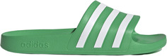 Сланцы мужские Adidas Adilette Aqua зеленые 5 UK