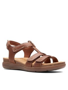 Сандалии женские Clarks April Cove 26170511 коричневые 36 EU