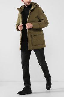 Парка мужская Woolrich CFWOOU0281MRUT2349 коричневая XL